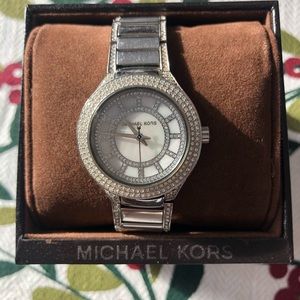 Silver Michael Kors watch